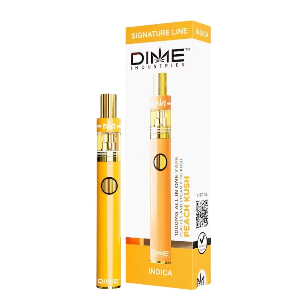 Dime Industries Peach Kush 1000mg Tank THCV