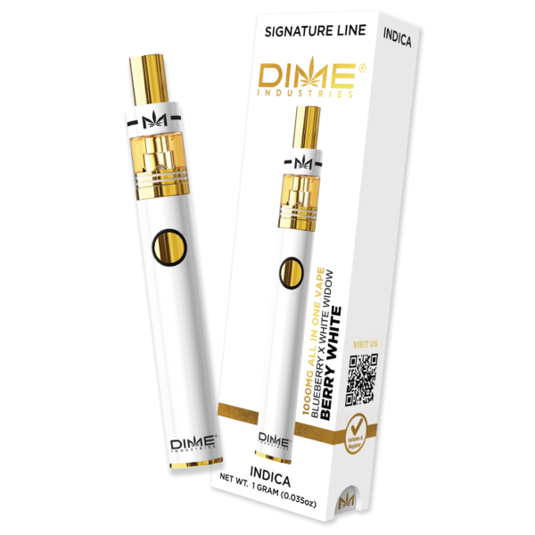 Dime Disposable- BERRY WHITE