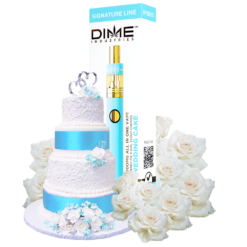 Dime wedding cake disposable